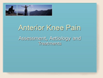 Anterior Knee Pain